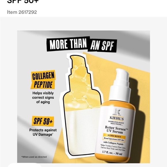 KIEHL’S Better Screen UV Serum Sunscreen, 1.7 oz - Picture 2 of 4
